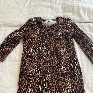 Sonnet James Leopard Dress